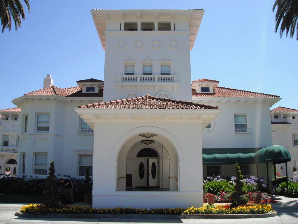 Painting work at Hayes Mansion