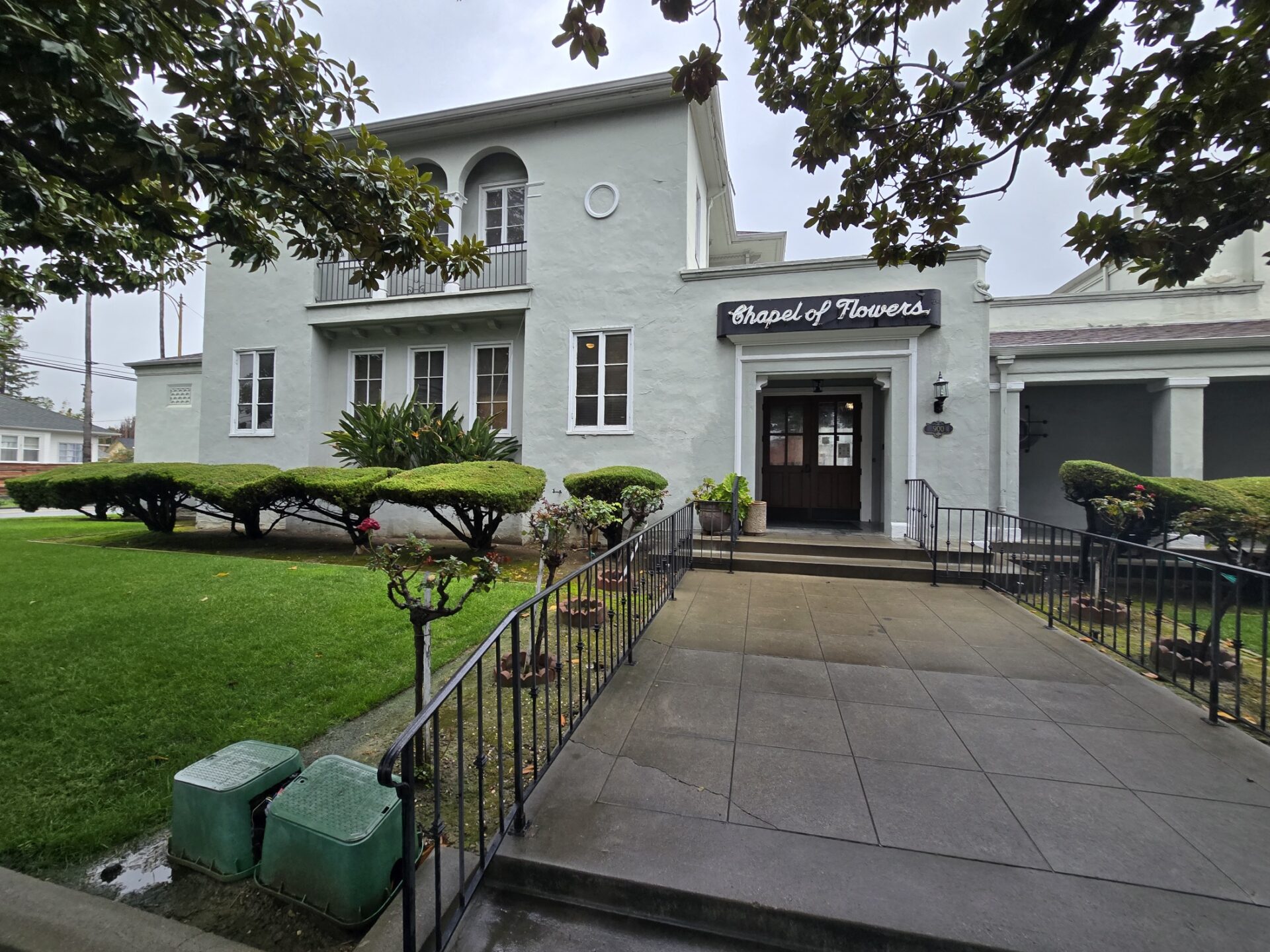 Completed commercial exterior painting project